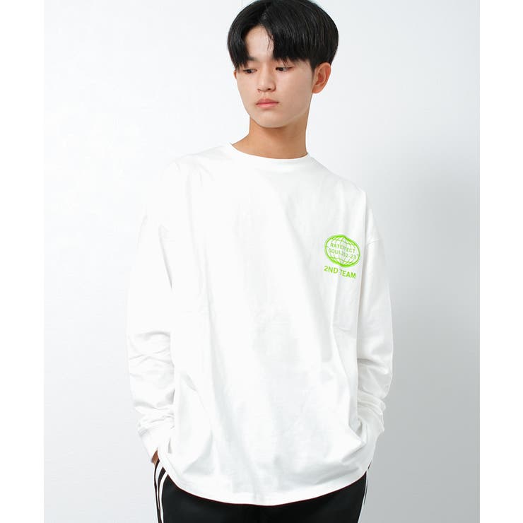 EARTHスーパービッグロングTシャツ トップス 長袖 | 子ども服 SHUSHU | 詳細画像5 