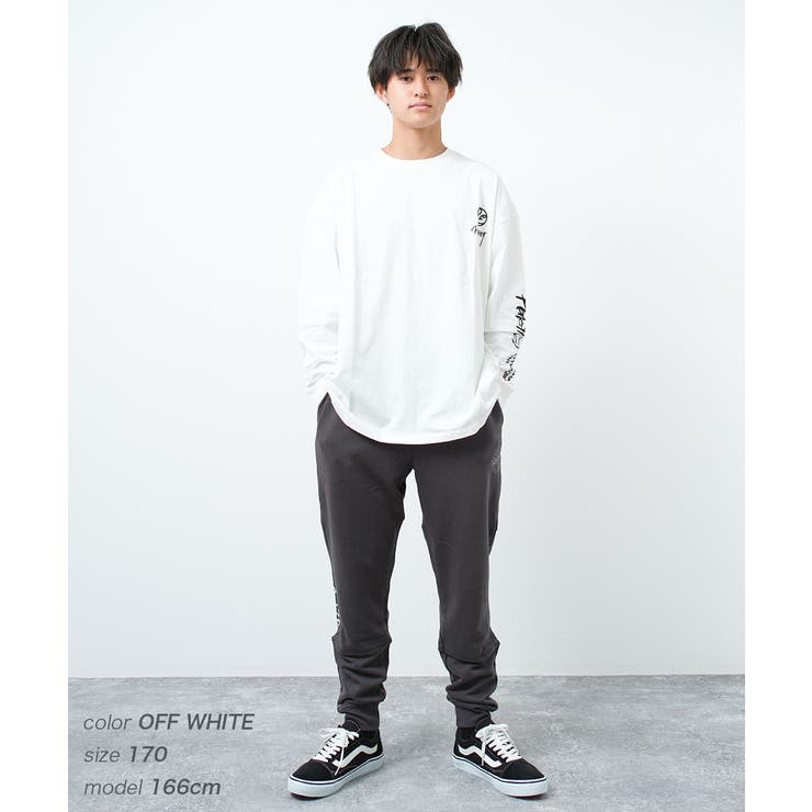 ストリート袖ロゴスーパービッグロングTシャツ トップス 長袖 | 子ども服 SHUSHU | 詳細画像13 