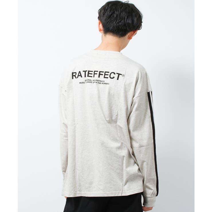 袖ラインバックプリントロングTシャツ トップス ロンT | 子ども服 SHUSHU | 詳細画像4 