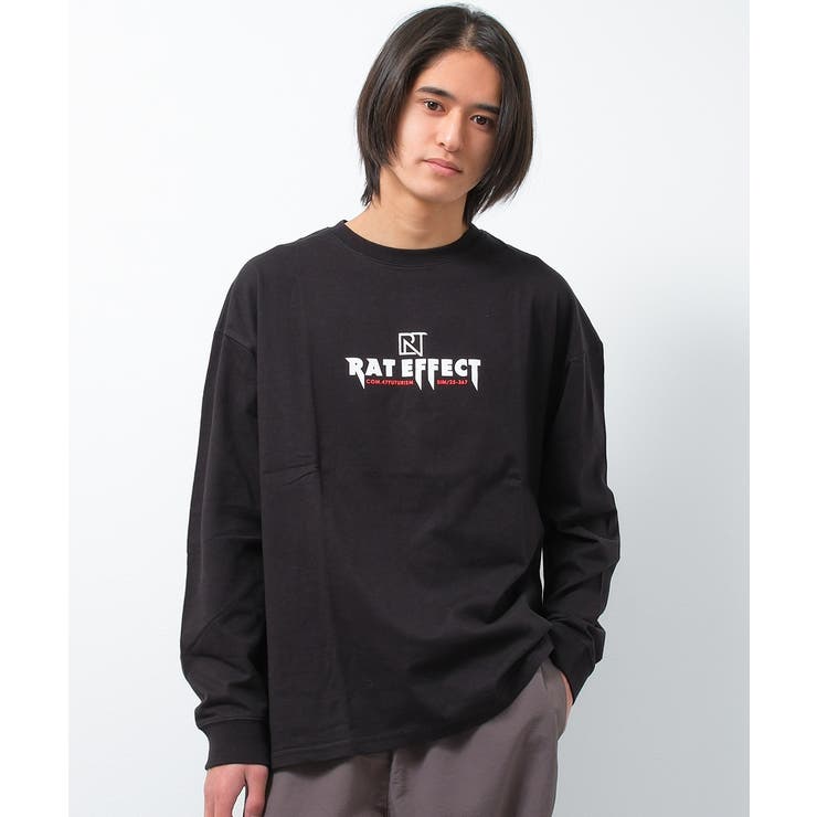 ブラック | NAVIGATIONロングTシャツ トップス ロンT | 子ども服 SHUSHU