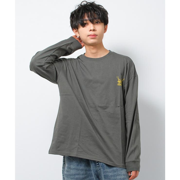 クラウンロングTシャツ トップス ロンT[品番：SHUK0001715