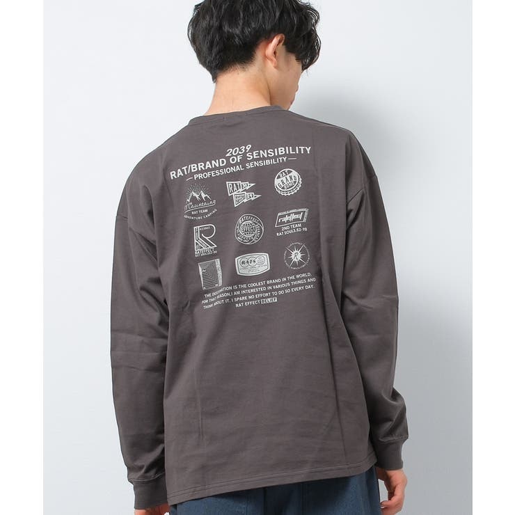 RUN AROUNDロングTシャツ トップス | 子ども服 SHUSHU | 詳細画像2 