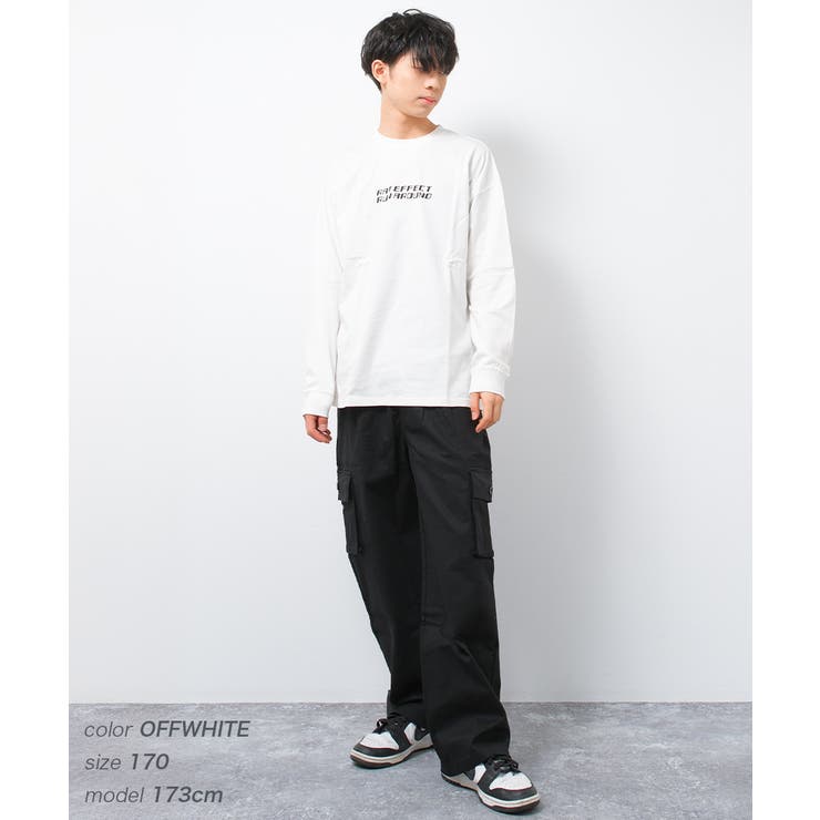 RUN AROUNDロングTシャツ トップス | 子ども服 SHUSHU | 詳細画像9 