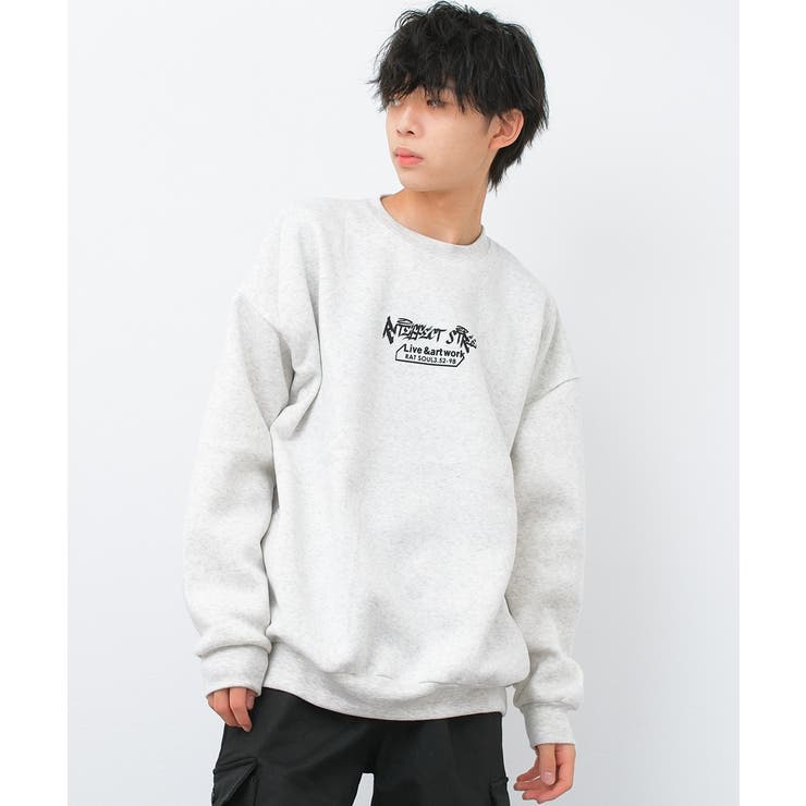 裏起毛ARTWORKスーパービッグトレーナー トップス スウェット | 子ども服 SHUSHU | 詳細画像5 