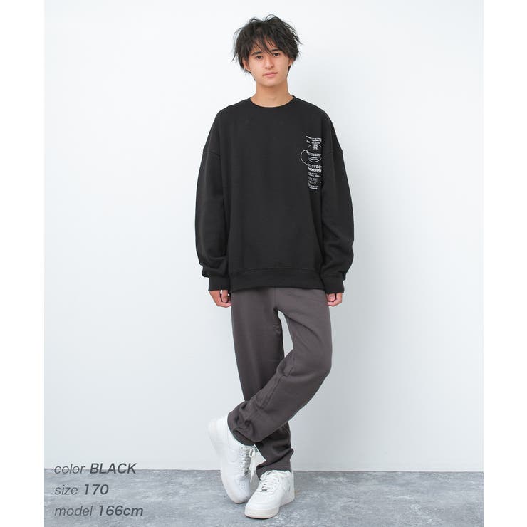 裏起毛RAT EARTHスーパービッグトレーナー トップス | 子ども服 SHUSHU | 詳細画像7 