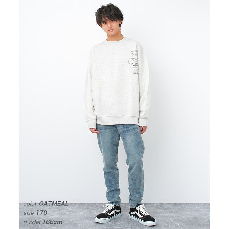 裏起毛RAT EARTHスーパービッグトレーナー トップス | 子ども服 SHUSHU | 詳細画像13 