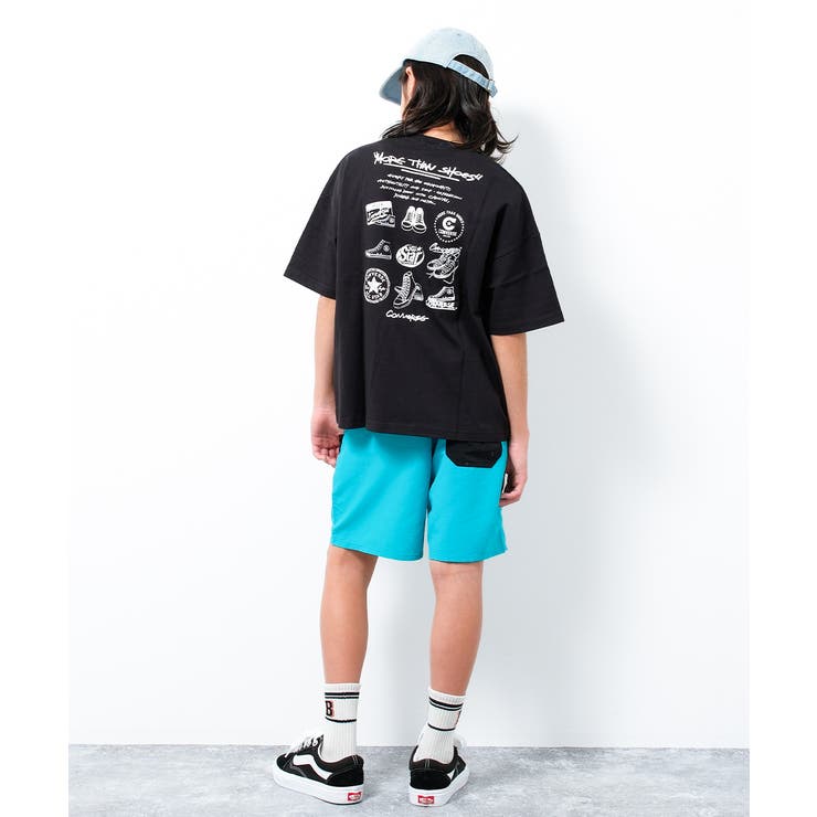 CONVERSE 別注スニーカーバックプリントTシャツ トップス | 子ども服 SHUSHU | 詳細画像6 
