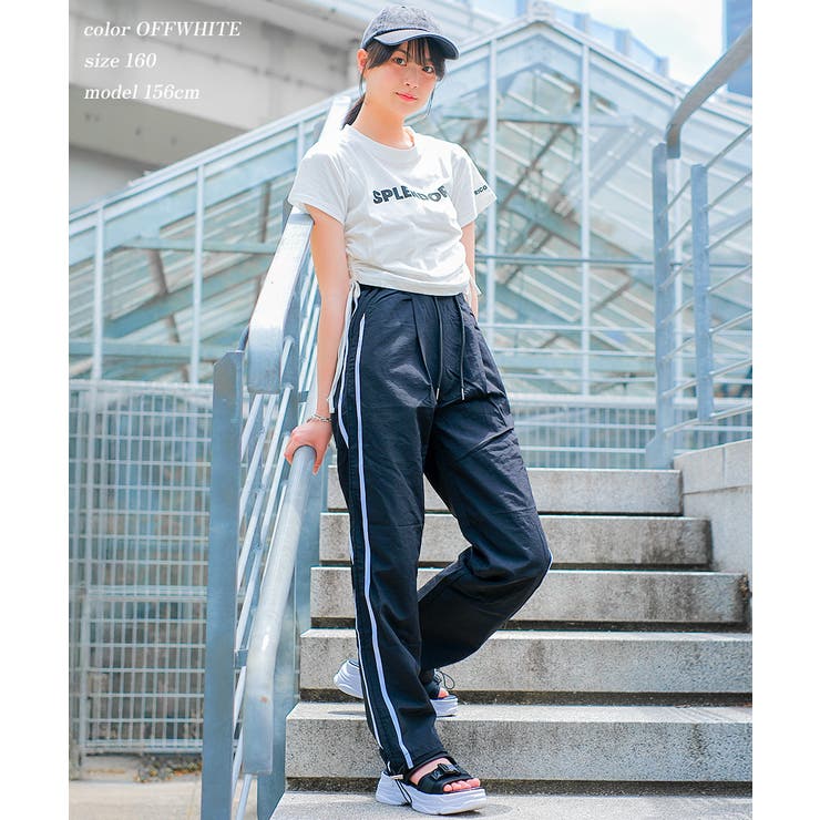 サイドドロストプリントTシャツ トップス 半袖 | 子ども服 SHUSHU | 詳細画像10 