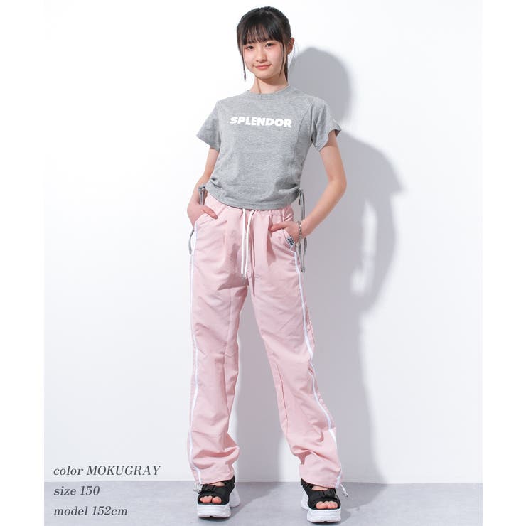 サイドドロストプリントTシャツ トップス 半袖 | 子ども服 SHUSHU | 詳細画像2 