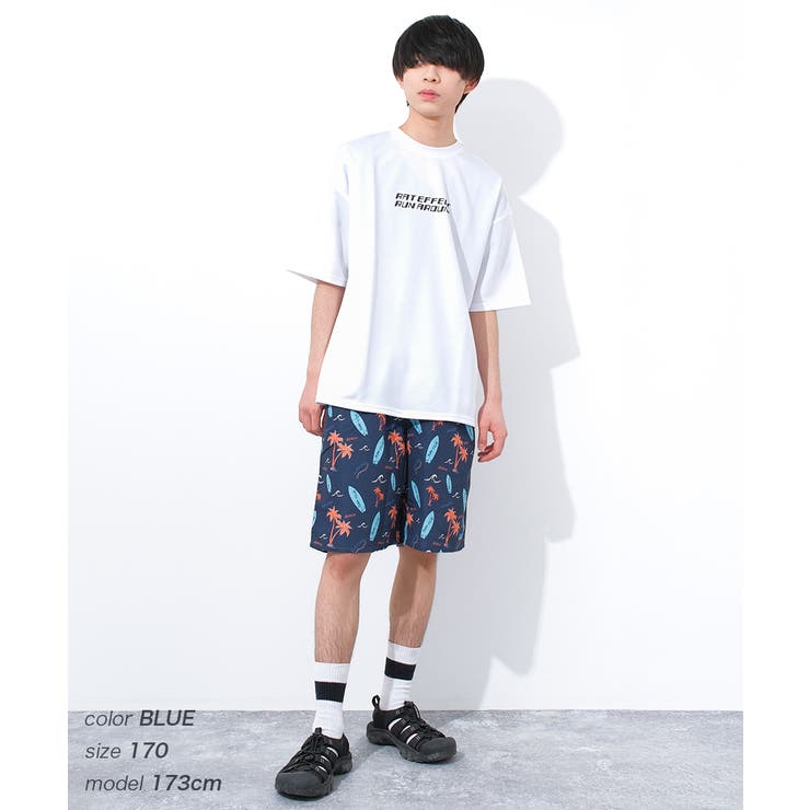 水陸両用総柄プリントショートパンツ ボトムス 半ズボン | 子ども服 SHUSHU | 詳細画像5 