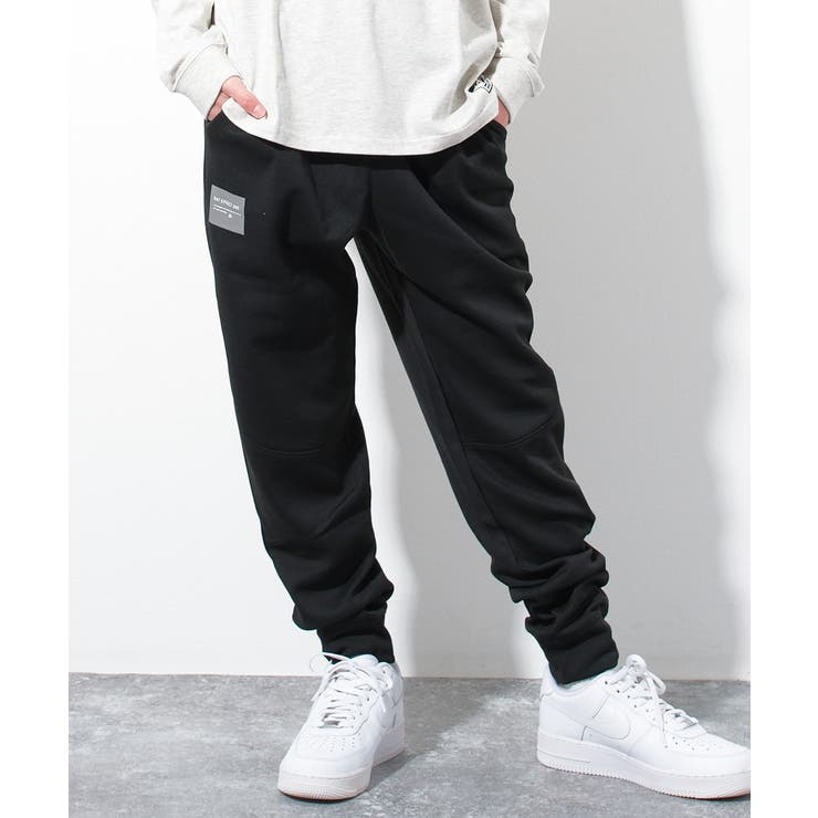 ブラック | 切替カノコジャージパンツ ボトムス 長ズボン | 子ども服 SHUSHU