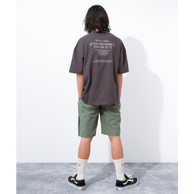 ポケット付バックプリントTシャツ トップス 半袖 | 子ども服 SHUSHU | 詳細画像6 