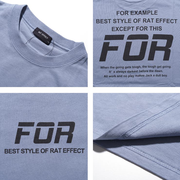 FORバックプリントスーパービッグTシャツ トップス 半袖 | 子ども服 SHUSHU | 詳細画像12 