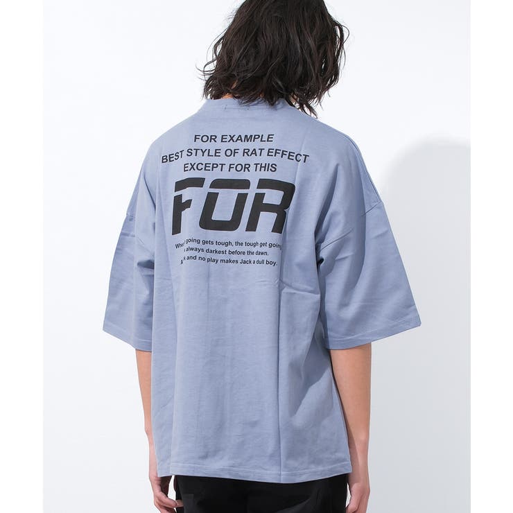 FORバックプリントスーパービッグTシャツ トップス 半袖 | 子ども服 SHUSHU | 詳細画像3 