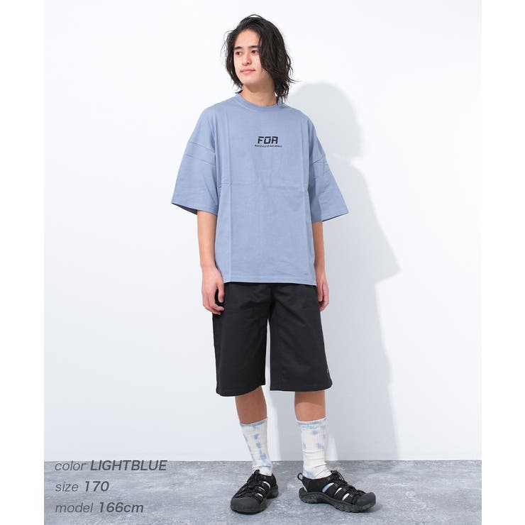 FORバックプリントスーパービッグTシャツ トップス 半袖 | 子ども服 SHUSHU | 詳細画像7 