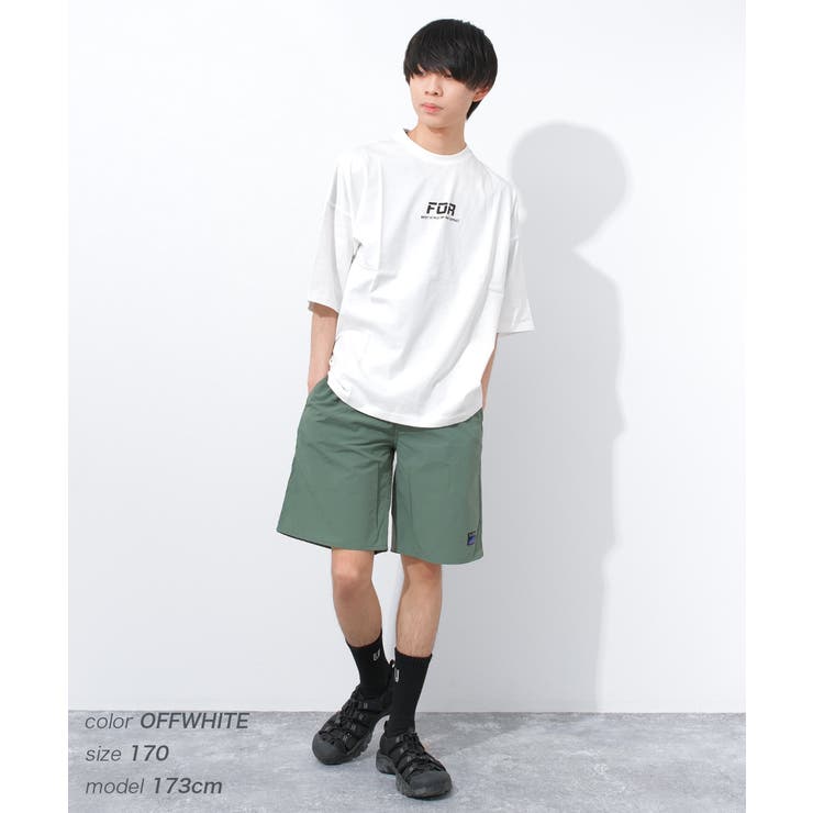 FORバックプリントスーパービッグTシャツ トップス 半袖 | 子ども服 SHUSHU | 詳細画像9 