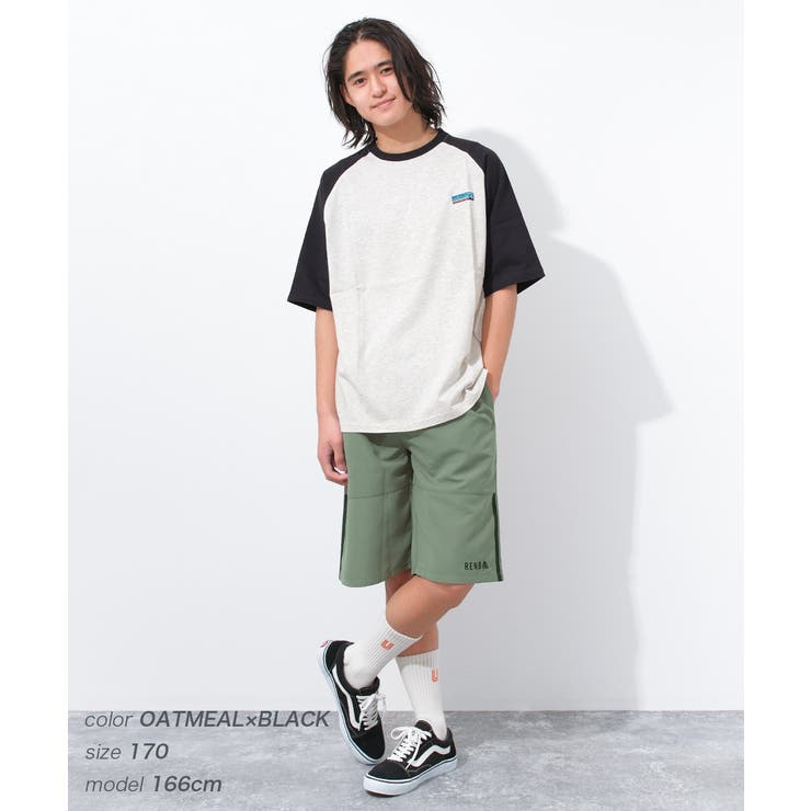 ラグランワンポイント半袖Tシャツ トップス 半袖 | 子ども服 SHUSHU | 詳細画像2 