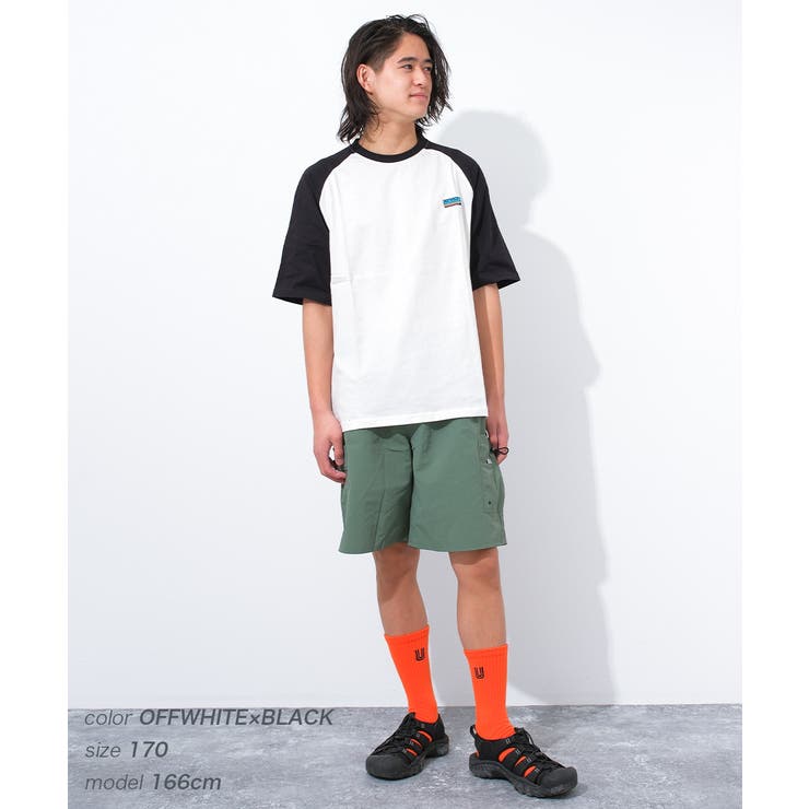 ラグランワンポイント半袖Tシャツ トップス 半袖 | 子ども服 SHUSHU | 詳細画像4 