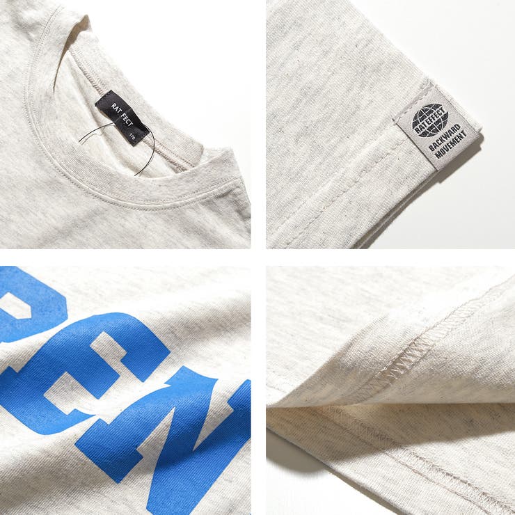 ロゴプリントスーパービッグ半袖Tシャツ トップス 半袖 | 子ども服 SHUSHU | 詳細画像9 