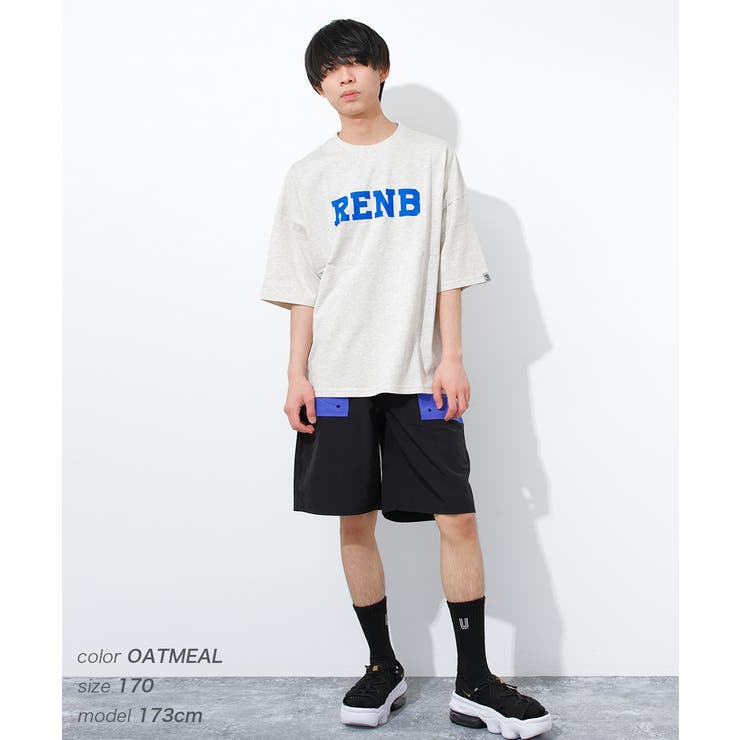 ロゴプリントスーパービッグ半袖Tシャツ トップス 半袖 | 子ども服 SHUSHU | 詳細画像6 