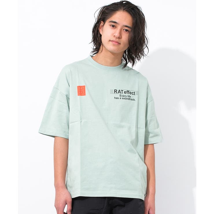 グリーン | フロントネオンロゴプリント半袖Tシャツ トップス 半袖 | 子ども服 SHUSHU