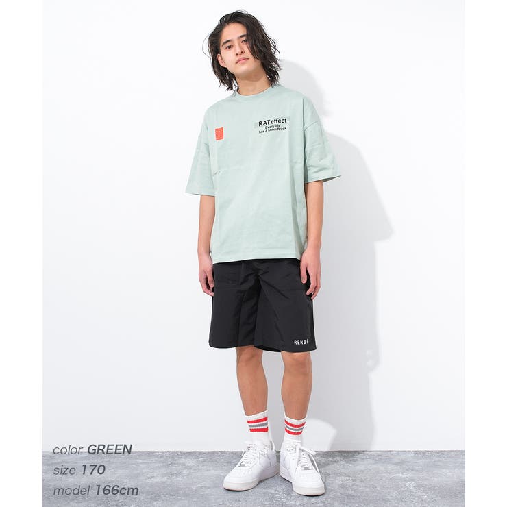 フロントネオンロゴプリント半袖Tシャツ トップス 半袖 | 子ども服 SHUSHU | 詳細画像4 