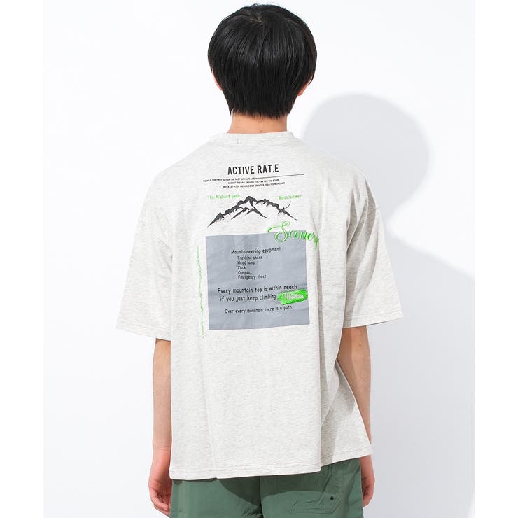 マウンテンプリントTシャツ トップス 半袖 | 子ども服 SHUSHU | 詳細画像4 