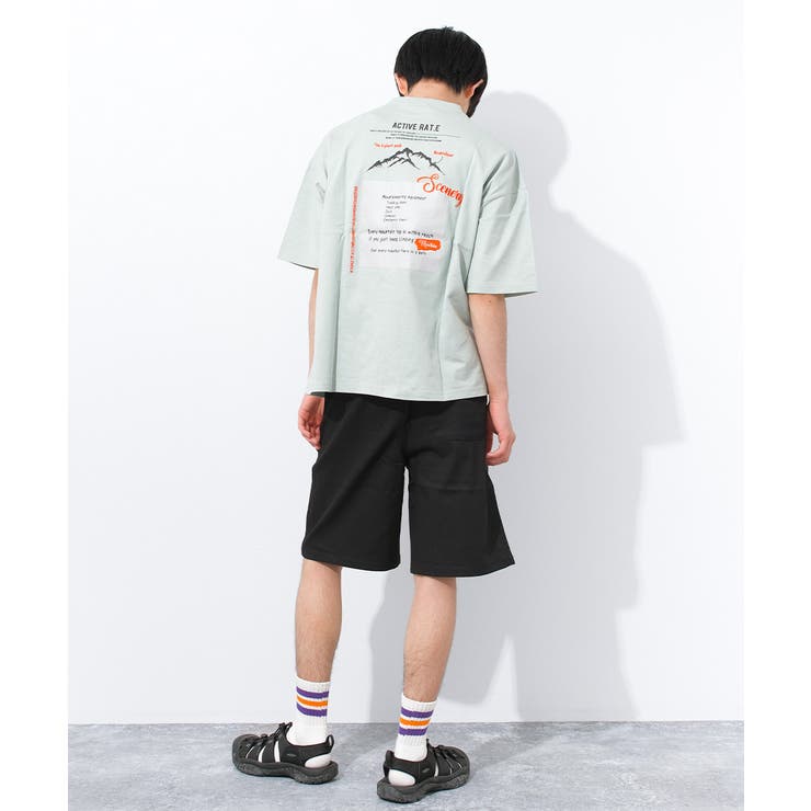 マウンテンプリントTシャツ トップス 半袖 | 子ども服 SHUSHU | 詳細画像8 