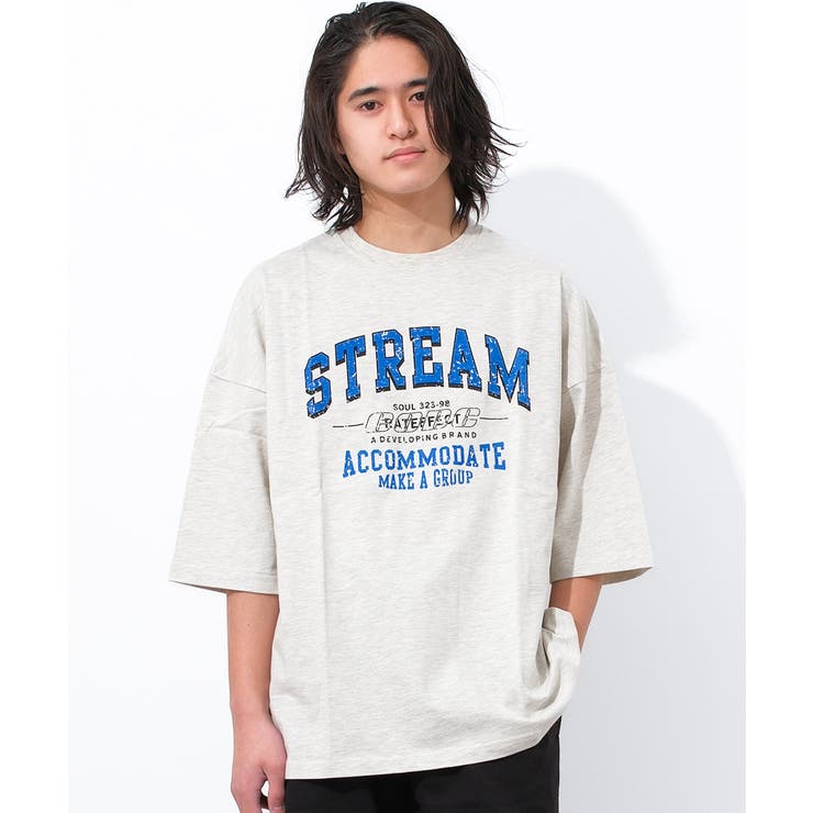 STREAMスーパービッグ半袖Tシャツ トップス 半袖 | 子ども服 SHUSHU | 詳細画像4 