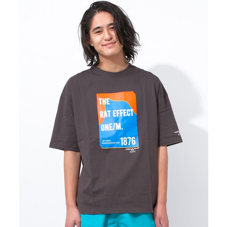 チャコールグレー | ONE MビッグTシャツ トップス | 子ども服 SHUSHU