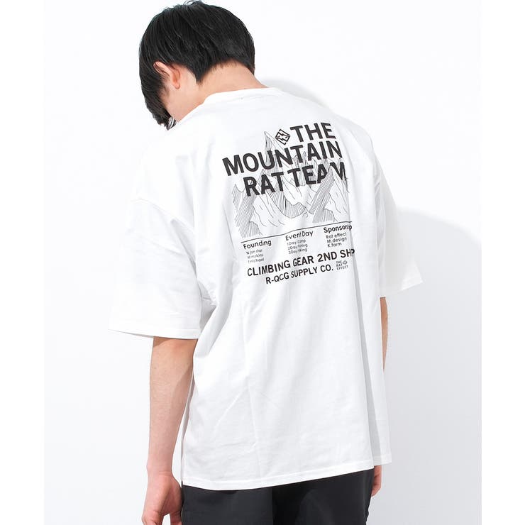 オフホワイト | THE MOUNTAINビッグTシャツ トップス | 子ども服 SHUSHU