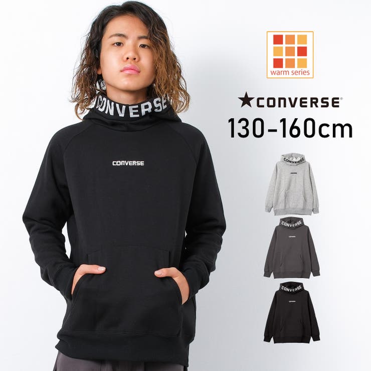 CONVERSE 別注フードプリントフーディー トップス | 子ども服 SHUSHU | 詳細画像1 