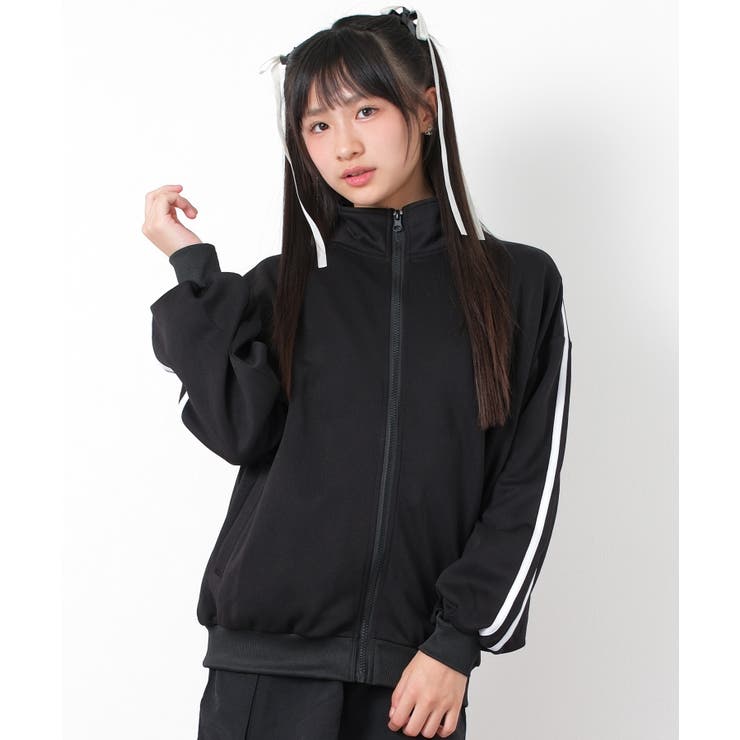 ジャージトラックジャケット アウター 子供服[品番：SHUK0001816