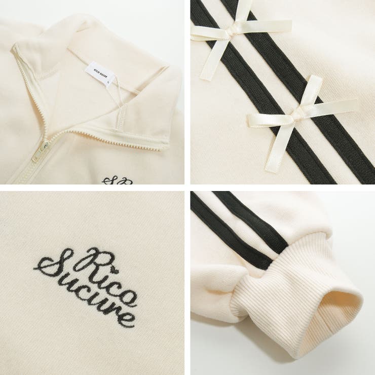 リボンショートジャケット アウター 裏起毛 | 子ども服 SHUSHU | 詳細画像15 