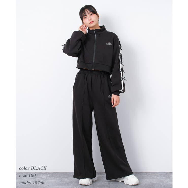 リボンショートジャケット アウター 裏起毛 | 子ども服 SHUSHU | 詳細画像3 