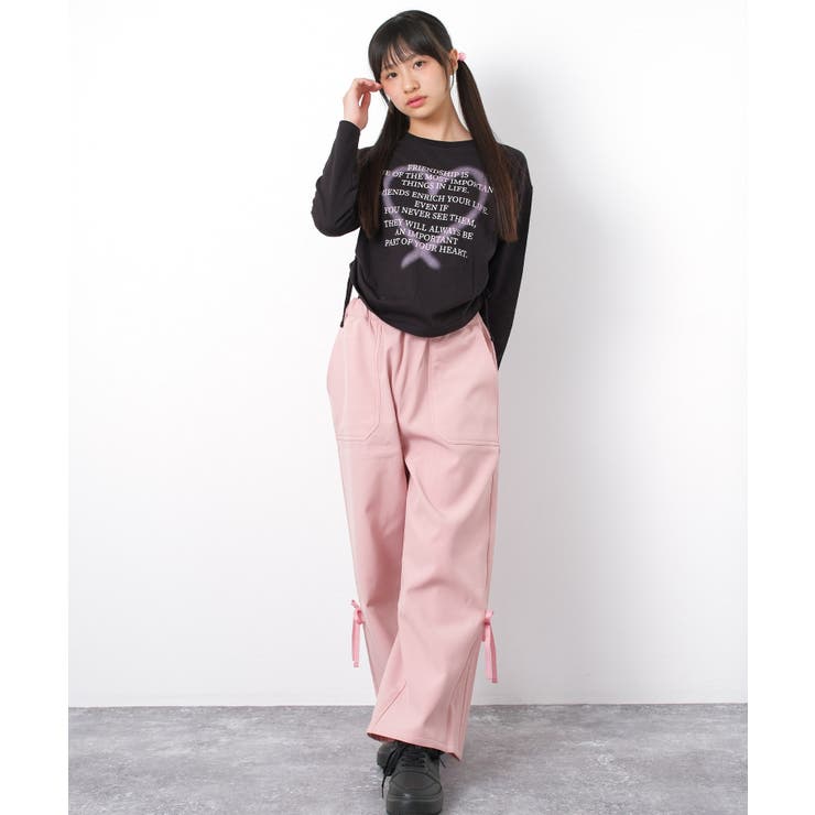 ギャザードロストボンディングパンツ ボトムス 長ズボン | 子ども服 SHUSHU | 詳細画像12 