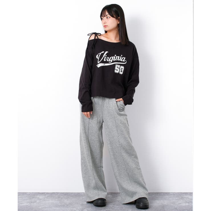 ワンショルロングTシャツ トップス ロンT | 子ども服 SHUSHU | 詳細画像5 