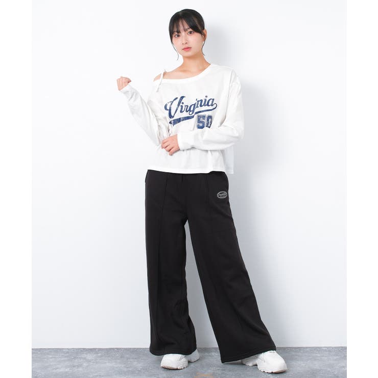ワンショルロングTシャツ トップス ロンT | 子ども服 SHUSHU | 詳細画像10 