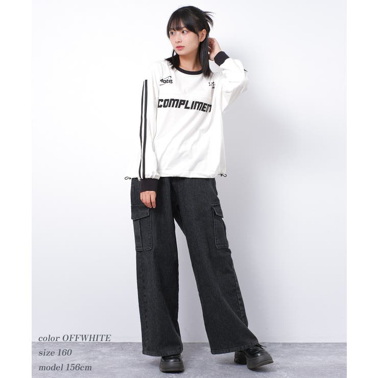 COMPLIMENTロングTシャツ トップス ロンT | 子ども服 SHUSHU | 詳細画像3 