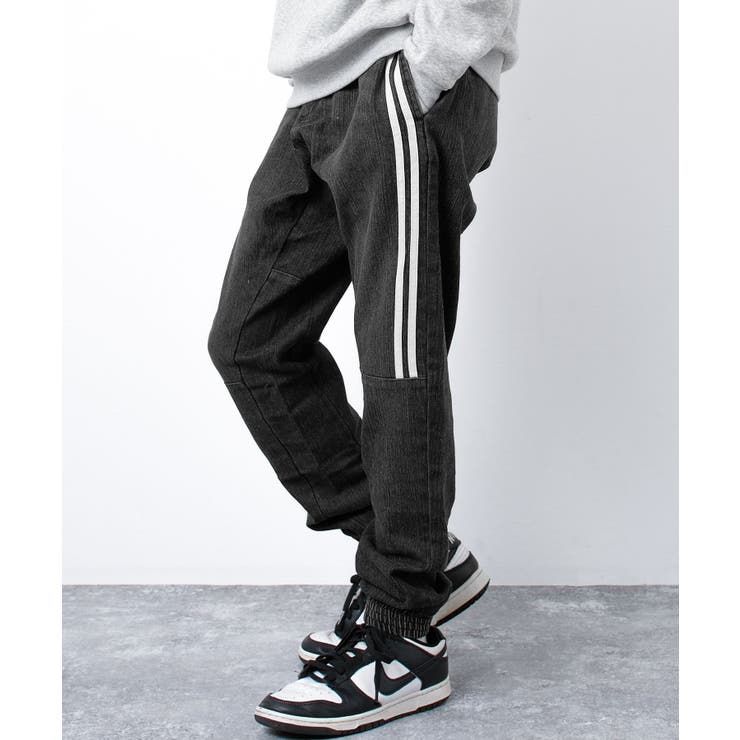 ブラックケミカル | デニムラインパンツ ボトムス 長ズボン | 子ども服 SHUSHU