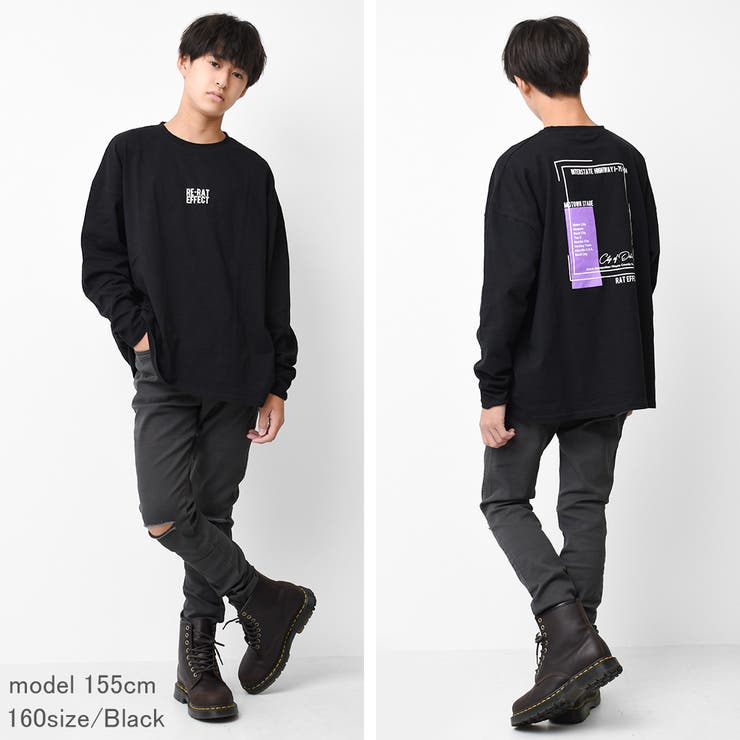 ネオンプリントロングTシャツ ロンT トップス | 子ども服 SHUSHU | 詳細画像8 