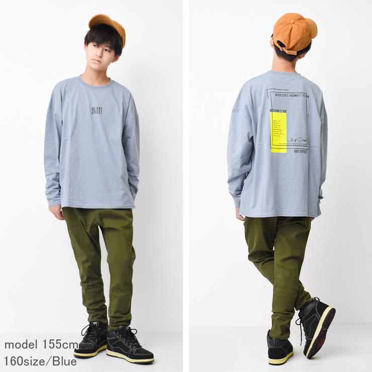 ネオンプリントロングTシャツ ロンT トップス | 子ども服 SHUSHU | 詳細画像9 