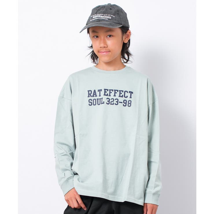 GREAT FUTUREスーパーBIGロングTシャツ トップス | 子ども服 SHUSHU | 詳細画像3 