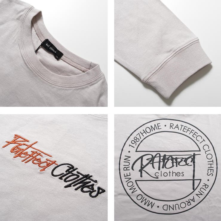RATEFFECT CLOTHESスーパーBIGロングTシャツ トップス | 子ども服 SHUSHU | 詳細画像11 