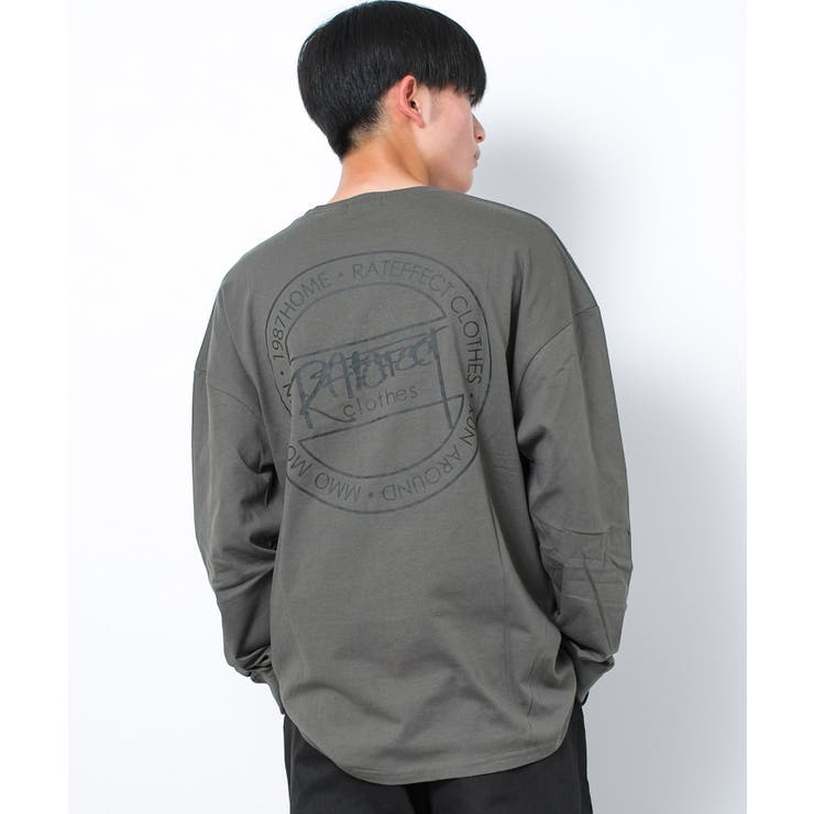 カーキ | RATEFFECT CLOTHESスーパーBIGロングTシャツ トップス | 子ども服 SHUSHU