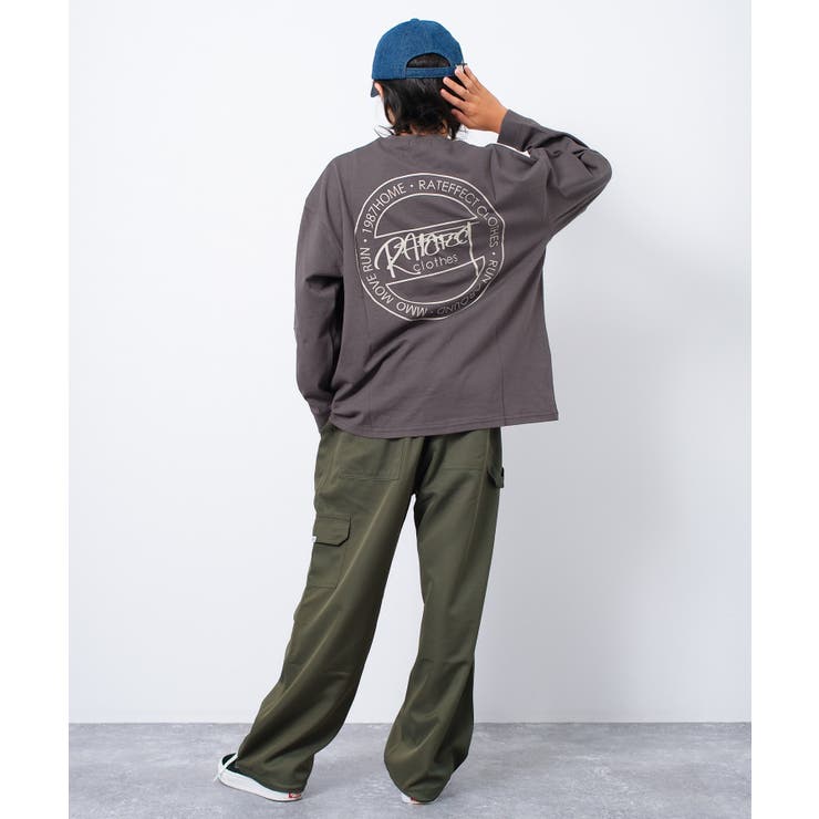 RATEFFECT CLOTHESスーパーBIGロングTシャツ トップス | 子ども服 SHUSHU | 詳細画像6 