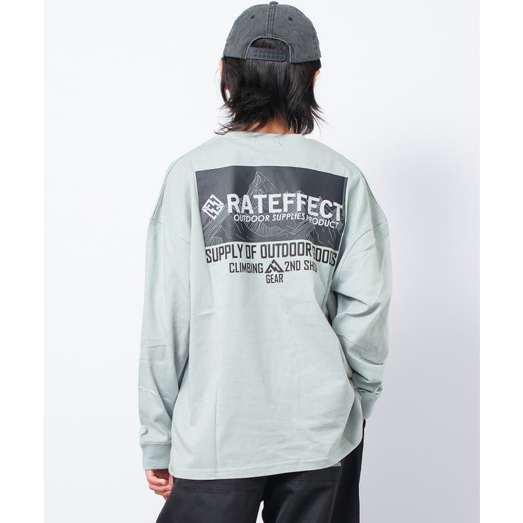 グリーン | SUPPLY OUTDOORスーパーBIGロングTシャツ トップス | 子ども服 SHUSHU