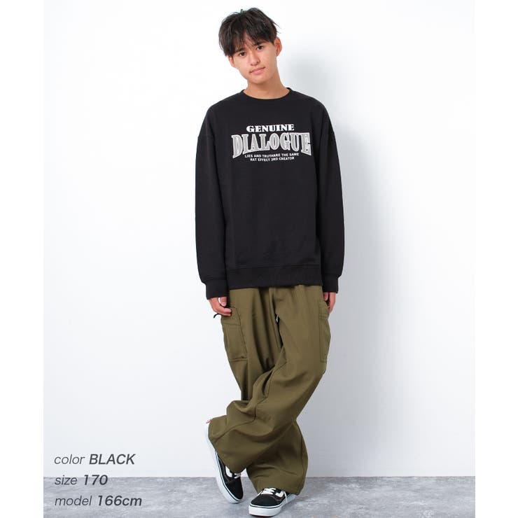 DIALOGUE裏毛トレーナー トップス スウェット | 子ども服 SHUSHU | 詳細画像4 