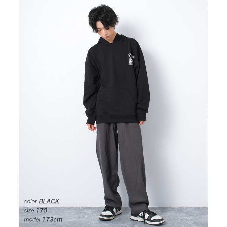 MOVE SOULスーパーBIG裏毛フーディー パーカー | 子ども服 SHUSHU | 詳細画像2 