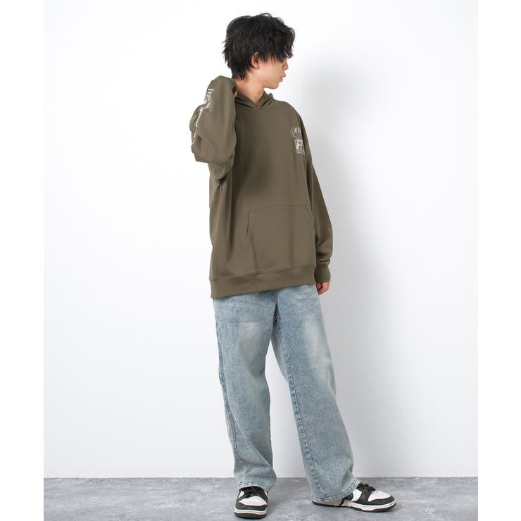 MOVE SOULスーパーBIG裏毛フーディー パーカー | 子ども服 SHUSHU | 詳細画像6 